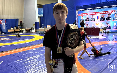 Студент Медколледжа — победитель соревнований по спортивной борьбе