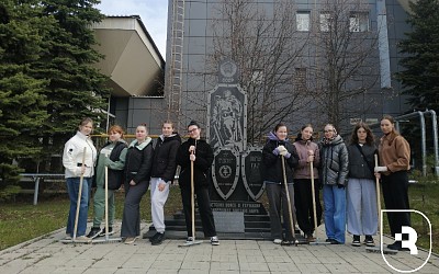 Весенний субботник в Парке Победы