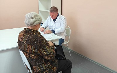 Выезд врачей СГМУ в Калининский район