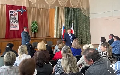 Ректор СГМУ Андрей Еремин вместе с депутатом Госдумы Николаем Панковым обсудили перспективы развития медицинских классов 