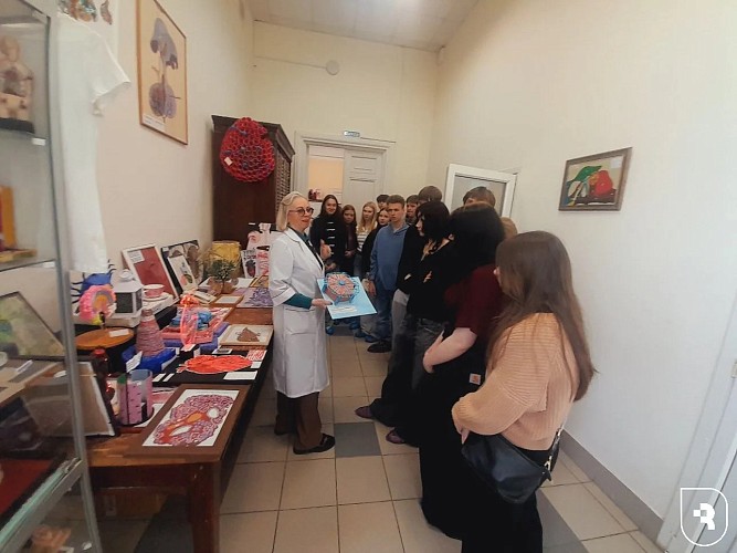 Профориентационная встреча на кафедре гистологии СГМУ